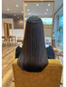 【梅雨時期オススメ】髪質改善縮毛矯正＋カット　￥23,430