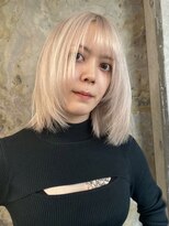 ソル ジングウマエ(SOL JINGUMAE)&nbsp;ミルクティーベージュダブルカラーインナーカラーケアブリーチ