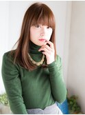 +animoせんげん台+ぱっつん前髪フルバング×うる艶ストレートS!