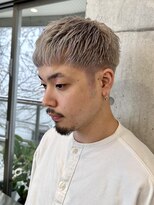 サンクプロジェクト(cinq PROJECT) 韓国ヘアスパイキーミルクティーベージュアッシュグレージュ