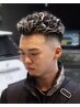 カット+シャンプー+シェービング+ツイスパ+メッシュ(マッサージ付)