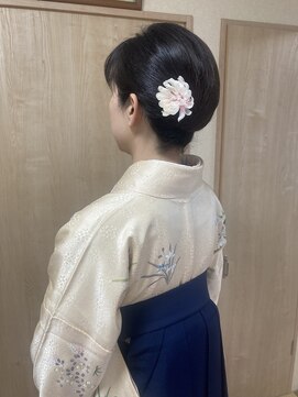 美容室ミント(mint) アップスタイリング＋袴着付け