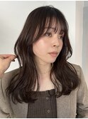 暗めカラー/グランマッシュ/デザインカラー/レイヤーカット/千葉