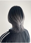 バレイヤージュ/ブリーチカラー/グラデーション/ウルフカット