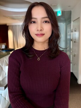 ヤヨイブレインズフェアリー(YAYOI BRAINS fairy) 大人のこなれ感センターパートミディアム☆