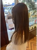 ブリーチ無しハイトーンベージュ