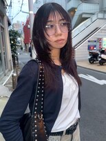 ロジエ(ROSIER) ロング顔まわりレイヤーカット藤沢10代20代