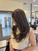ヘアーポケット リタ(HAIR POCKET ritta) shiroレイヤーカット×外国人風ハイライト
