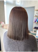 10代20代髪質改善透明感グレージュカラー