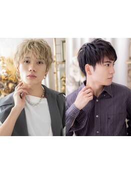 大宮駅30秒★旬髪叶うメンズクーポン充実/朝9:30～営業で便利/ヘッドスパ充実で頭皮ケア◎/フェードカット