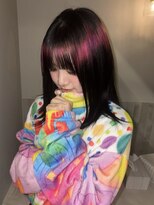 キオクエコ(KIOX eko)&nbsp;レイヤーウルフカット/デザインカラー