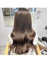 ビューバイネオリーブ 用賀店(Beau'r by neolive)&nbsp;黒髪クラゲヘアーオリーブグレー小顔ココアベージュ[用賀]