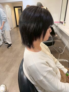 ハムレッツ 名古屋 ボブ、ショートボブ、ショートヘアー髪質改善縮毛矯正白髪染め◎