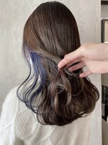 サクラ オモテサンドウ(SAKURA)&nbsp;インナーカラー/ブリーチありダブルカラー/フェイスフレーミング