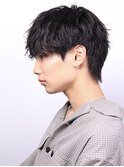 ツイストスパイラルパーマ波巻きパーマシャドウパーマメンズ