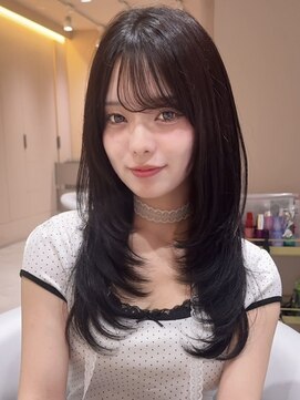 サンド ミュウ 横浜店(sand mieu) レイヤーカット/ハッシュカット/髪質改善/グレージュ/横浜