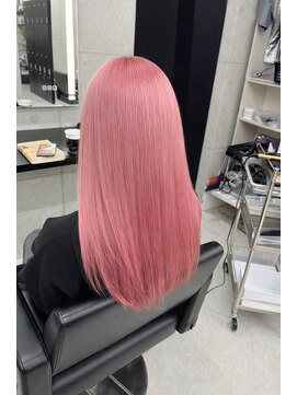 サイ(PSY) ペールピンク/髪質改善/池袋/ダブルカラー/ハイトーン