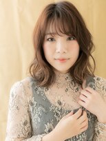 モッズヘア 越谷(mod's hair)&nbsp;ブリーチなしくびれヘアセミロングレイヤーウルフX越谷20代30代