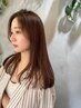 【6月限定】人気No.2☆艶カラー+髪質改善ヘアエステ ￥15,400→