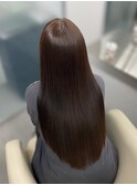 モカブラウン/レイヤーカット/髪質改善/髪質改善カラー