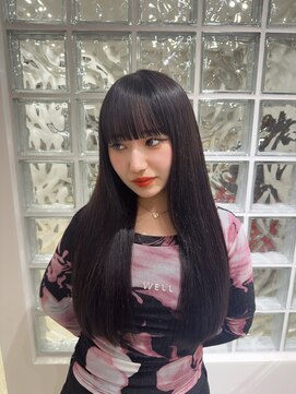 ヴェルリ(verli.) 艶感たっぷり黒髪ロング