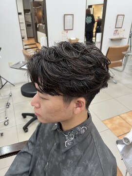 ソワンドゥブレス 大日店 (soin de brace) #フェザーパーマ
