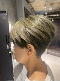 ツーブロショート