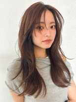 カナン 銀座(CANAAN)&nbsp;ゆるふわウェーブ　くびれレイヤー　ベージュカラー