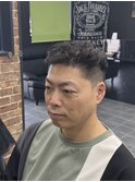 アイロンパーマ（12ミリ）緩め　　ツーブロック