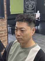 ケースタイル(K-style)&nbsp;アイロンパーマ（12ミリ）緩め　　ツーブロック