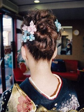 ヘアーデザイン アブー(hair design A BOO) 2003・成人式セット