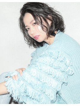 アン ヘア デザイン(un hair design) 【  un  】ウェーブ×パーマ×カジュアル