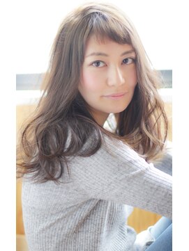 ララテラス(LaLa Terrace) 【LaLaTerrace】ブルージュ×オン眉シースルーバング