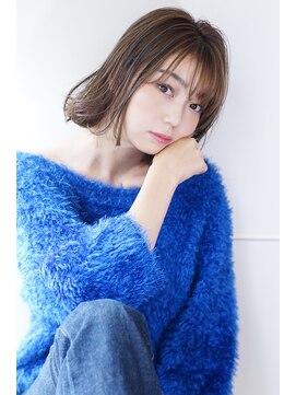 エアー 福岡(AIR) 大人かわいい外はねボブ