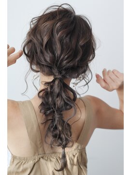 ルフ ヘアーデザイン(ruf hair design) 【ruf  hair design】簡単編みおろしスタイル