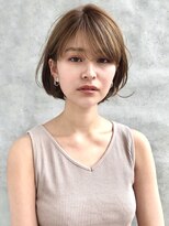 【GARDEN川谷】20代30代大人可愛い小顔ナチュラルボブ