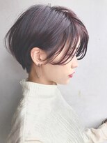 レンク(LENC)&nbsp;Coast.ハンサムショートヘア×ピンクバイオレット×小顔