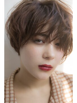 ミエルヘアーエスト 新宿店(mielhair est) 抜け感マッシュショート【新宿】