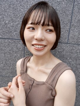 シュシュ(shushu) 小顔耳かけショートボブ　【有海一生】