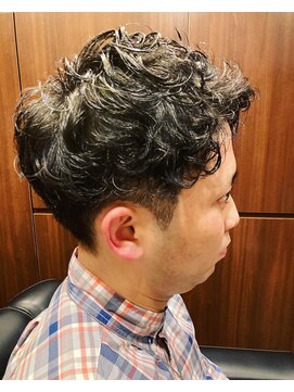 ヒロギンザバーバーショップ 大宮店(HIRO GINZA BARBER SHOP) ツーブロ×パーマ