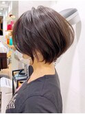 【30代40代】横顔美人な絶壁解消ショートパーマ「永田カズヤ」