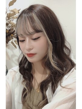 マグヘアー(Mg hair) フェイスフレーミング＆イヤリングカラー