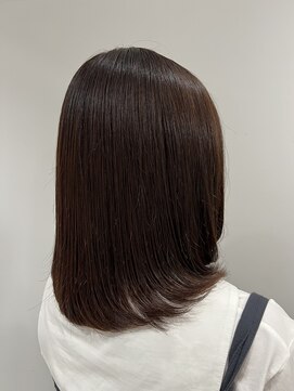 サルファ ヘアデザイン 名古屋 丸の内(S.ALPHA HAIR DESIGN) ナチュラルブローストレート
