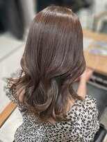 韓国ヘア 透明感アッシュベージュ くびれヘア 学割U24