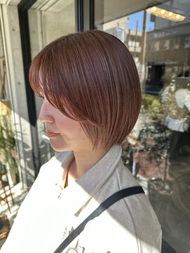 アイフィ(iFY) 【iFY 大川】ボブ×ピンクカラー