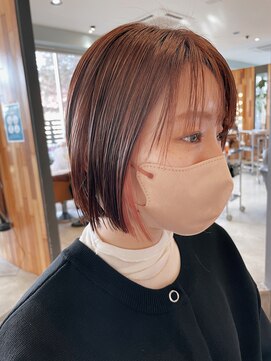 ヘアラウンジ アングゥ(hair lounge ungu) ぷつっとボブ