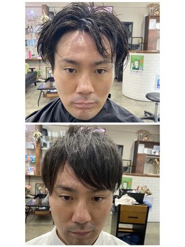 ブリーズ(BREAZE) 【時短スタイリング】ダウンパーマ（サイド、ハチ周り）