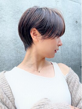 ロンドフルール 大宮東口(Lond fleur) 大人美人くびれ丸みショート　ダークアッシュ