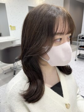 アデプト 北千住店(adept) 【adept北千住　エリスタイル】やわらかモカグレージュカラー