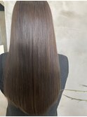 オリーブアッシュカラー＋フローディア4stepトリートメント